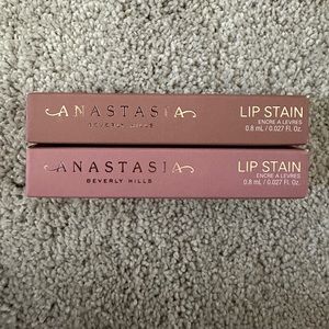 Anastasia Lip Stains (2) Colors- Dusty Rose and Rosewood